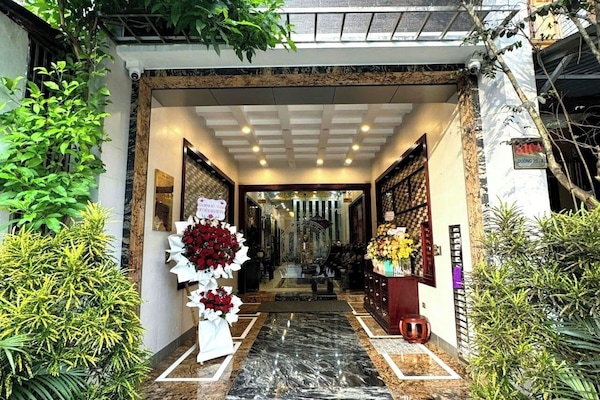 Voorkant van accommodatie