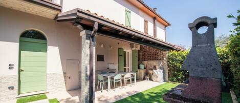 Blick auf den Garten