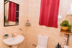 Sèche-cheveux, serviettes fournies, papier toilette