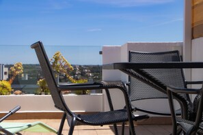 Maison mitoyenne, vue montagne | Terrasse/Patio