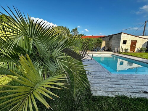 La Vieve - Avec piscine creusée privative, à deux pas de l'Océan