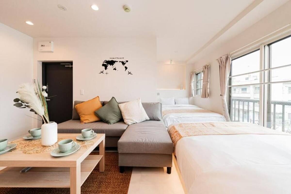 Business Apartment, Berbilang Katil, City View | Peralatan tempat tidur premium, gebar bulu kapas, meja, kalis bunyi 