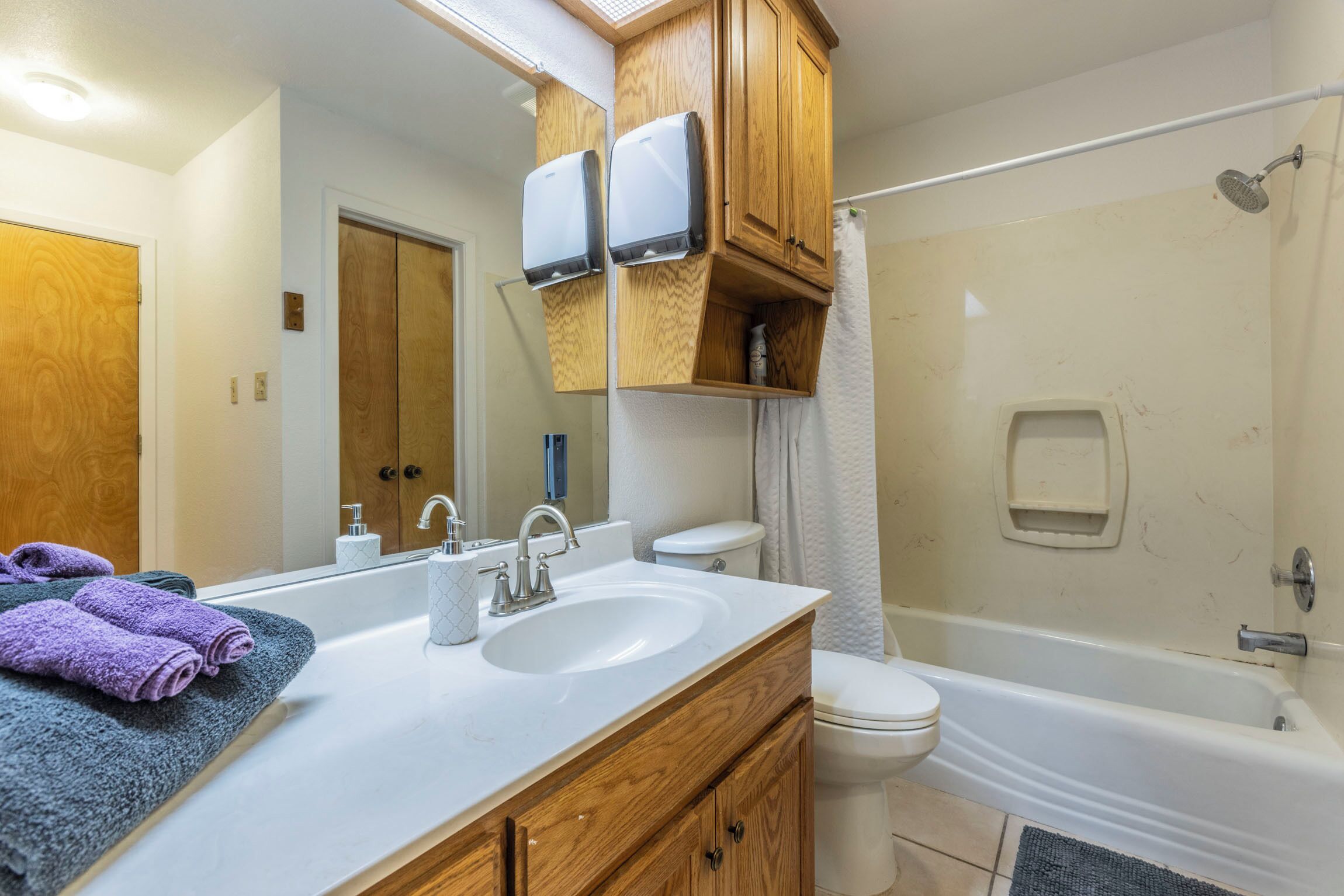 風筒、提供毛巾