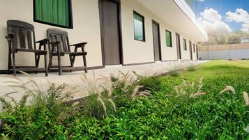 Standard-dobbeltværelse - udsigt til have | Restaurant