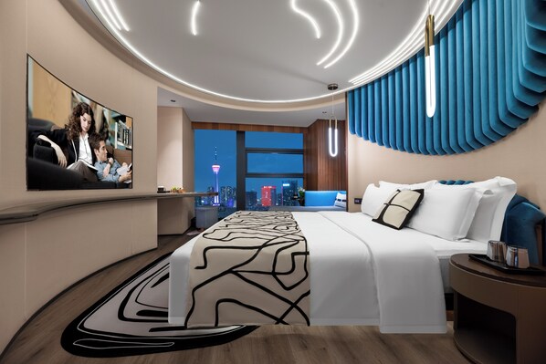 Superior Double Room, City View | Down comforters, minibar, in-room safe, individually decorated