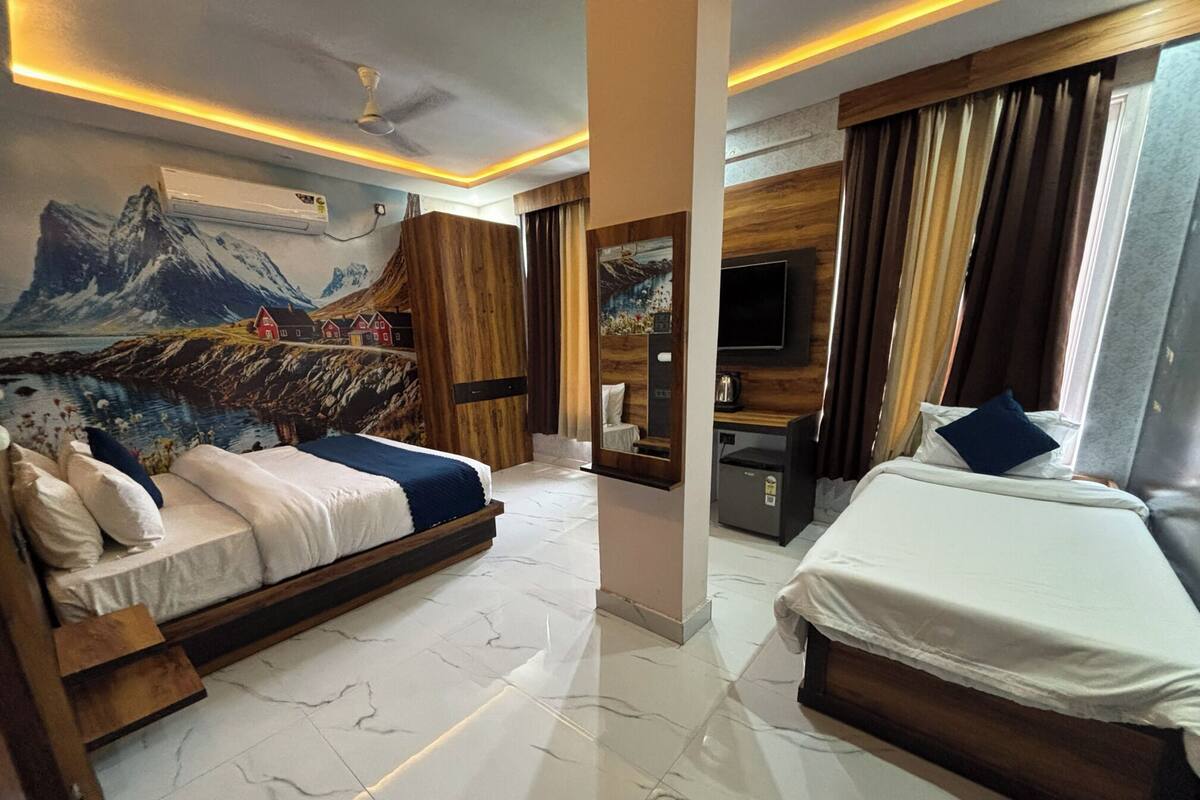 Family Triple Room, Garden View