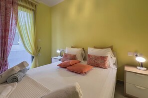 Comfort Apartment, 1 Queen Bed with Sofa bed, Kitchen | Iron/ironing board, free WiFi - Alisahni Suite (Chania)