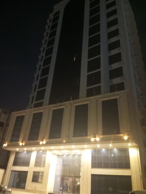 Façade de l’hébergement