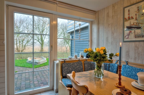 Speelwark- direkt am Badedeich in Dagebüll mit Terrasse und Strandkorb