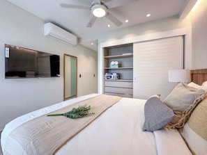 2 chambres, fer et planche à repasser, lit de bébé portatif, Wi-Fi