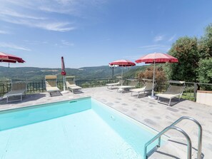 Pool - Cosy apartment for 4 guests with WIFI, A/C, pool, TV, pets allowed and panoramic view (Pontassieve)