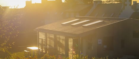 Fachada de la propiedad