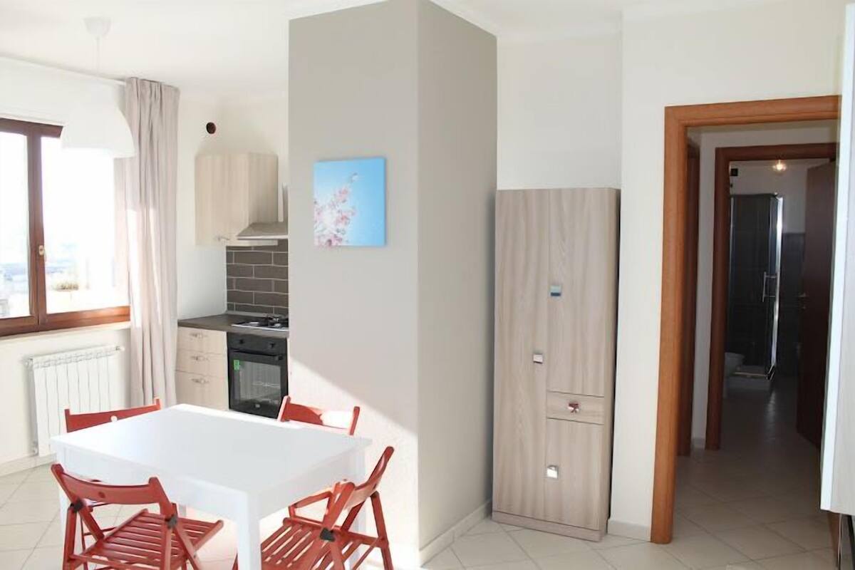 30-inch flat-screen TV with cable channels