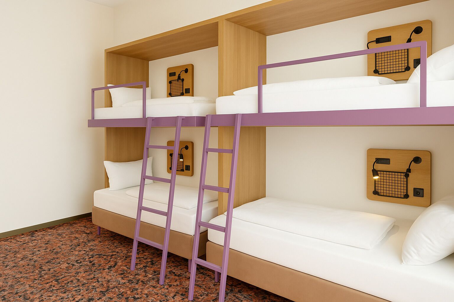 Premium bedding, free WiFi, bed sheets