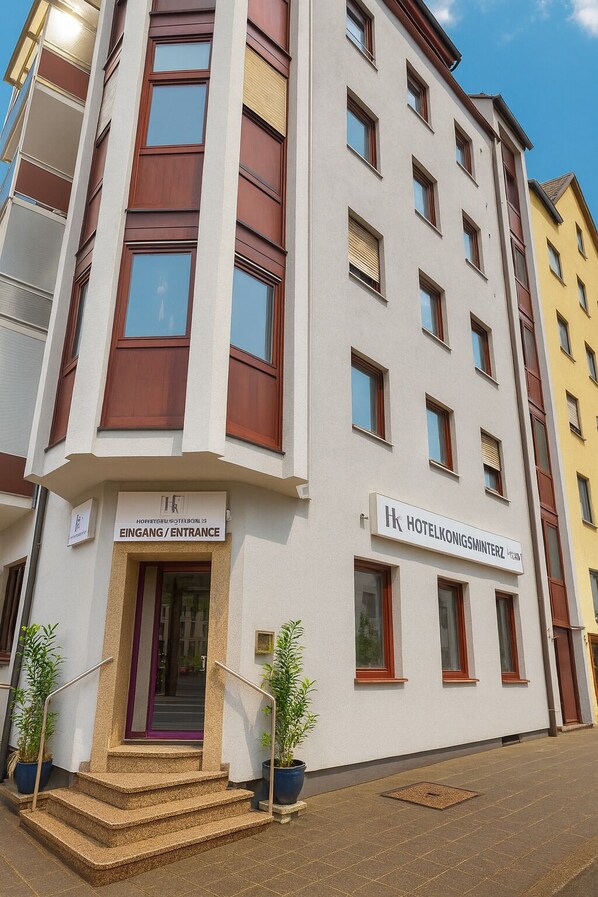 Fassade der Unterkunft