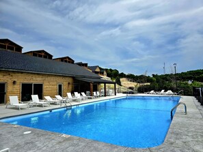 Piscine couverte, piscine chauffée