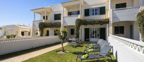 Relax in style with outdoor seating areas and balconies.