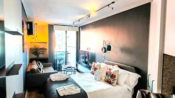 Estudi econòmic | Roba de llit d'alta qualitat, minibar i caixa forta a l'habitació