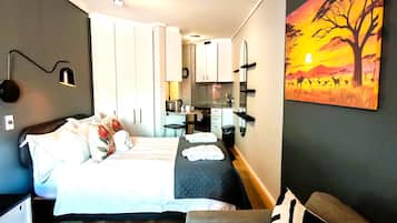 Apartment 204 | Biancheria da letto di alta qualità, minibar, cassaforte in camera
