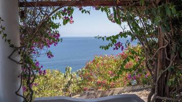 Vue sur la plage/lâocĂ©an