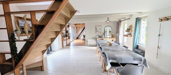 Country gîte for 12 people in the Daon valley