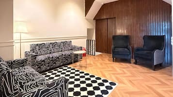 Zona de estar del vestíbulo