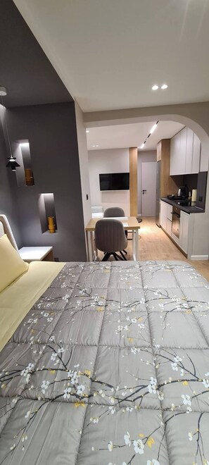 Loft, 1 Bedroom, Smoking | 1 bedroom - Center and Lake in Port of Mano (Tirana)