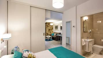 Apartment, 1 Bedroom | 2 bedrooms, in-room safe, iron/ironing board, free WiFi