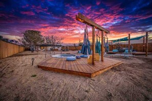 Overnattingsstedets uteområder