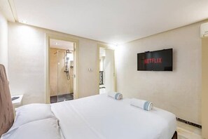 2 Schlafzimmer, Bügeleisen/Bügelbrett, kostenloses WLAN, Bettwäsche