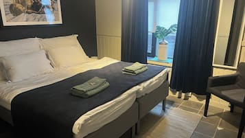 1 soverom, strykejern/-brett, wi-fi og sengetøy