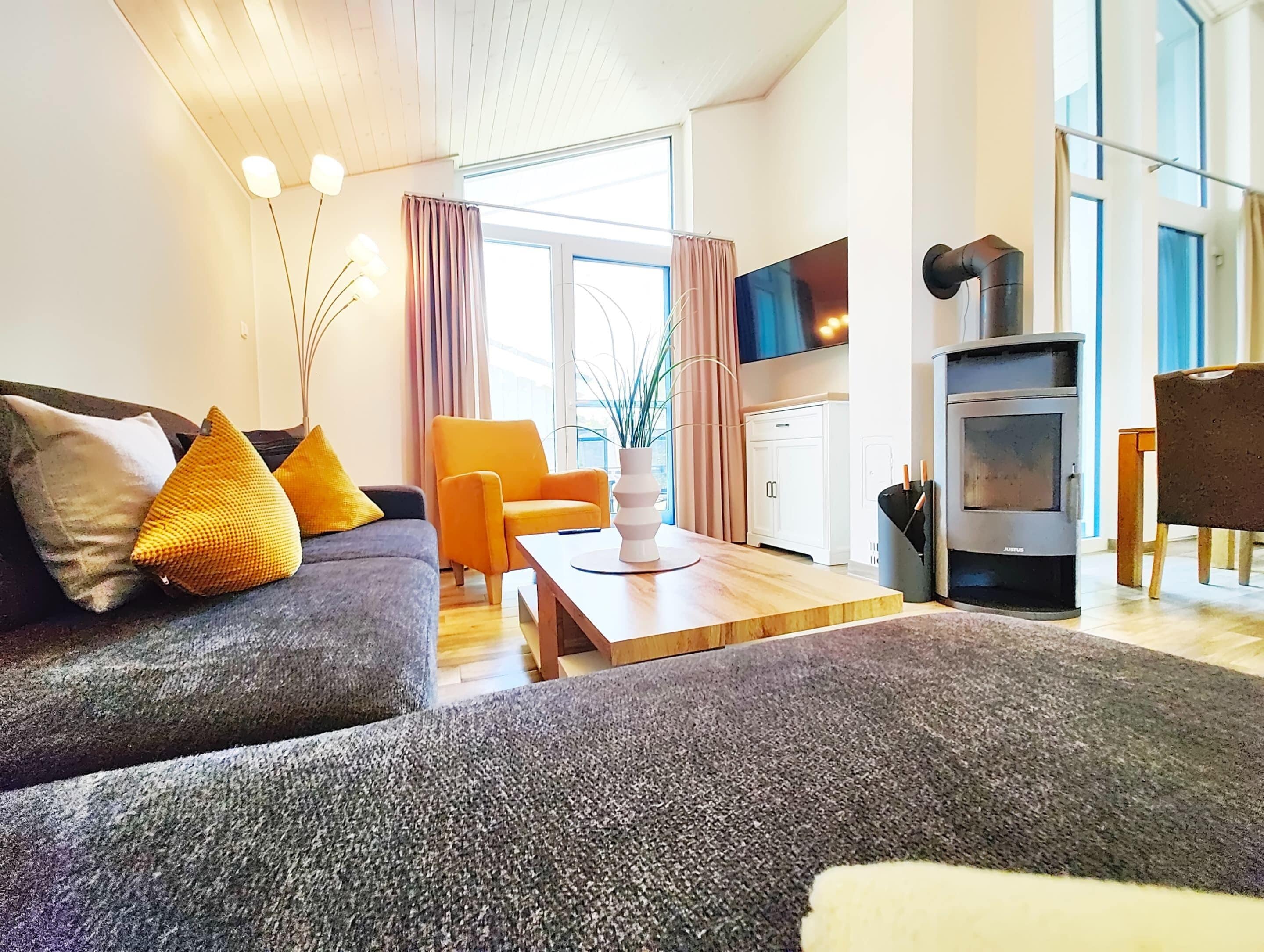 Ferienhaus | Wohnzimmer
