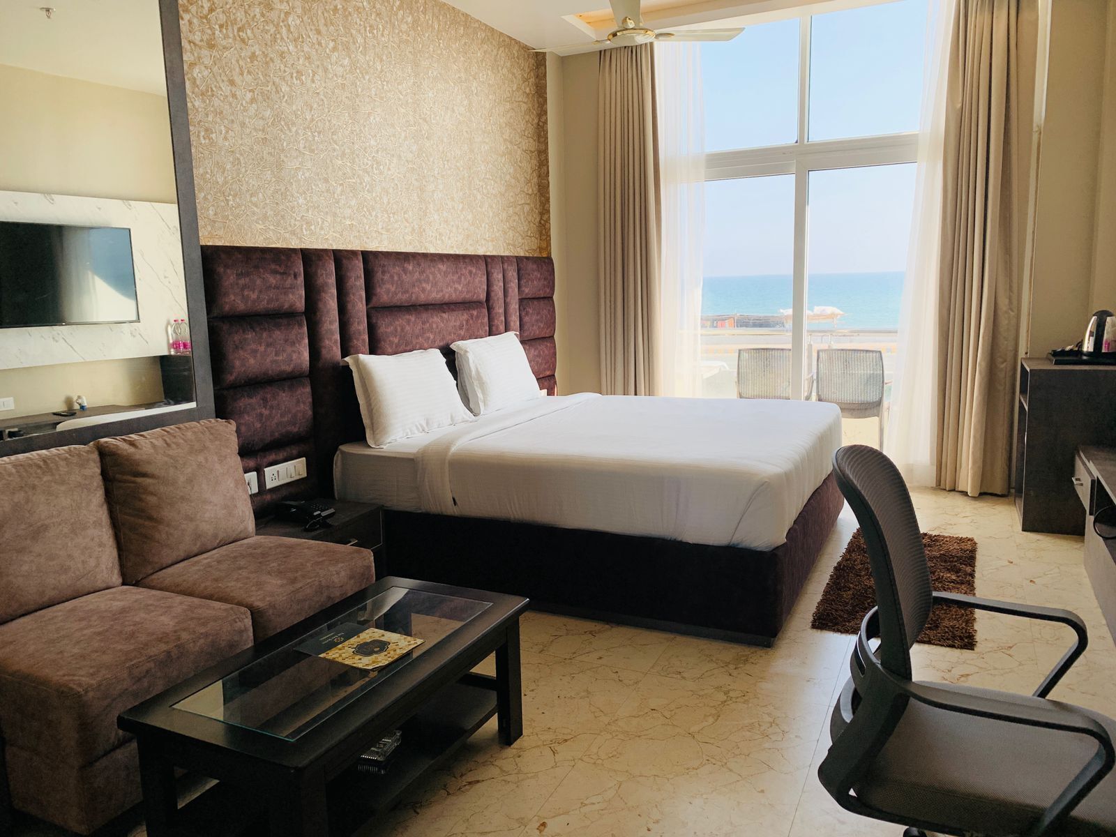 Deluxe Double Room, Balcony, Sea View