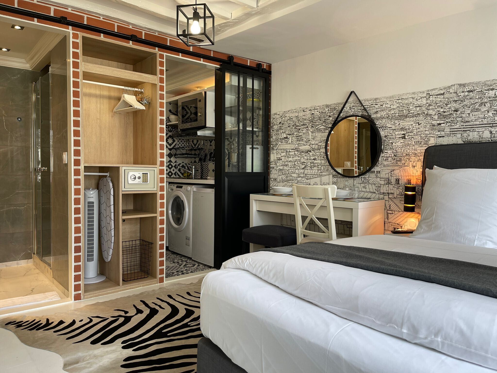 1 Schlafzimmer, Bügeleisen/Bügelbrett, kostenloses WLAN, Bettwäsche