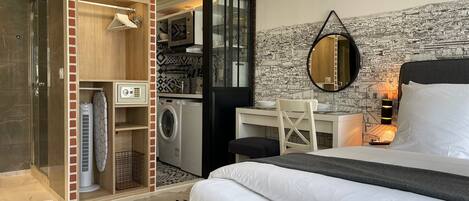 1 Schlafzimmer, Bügeleisen/Bügelbrett, kostenloses WLAN, Bettwäsche