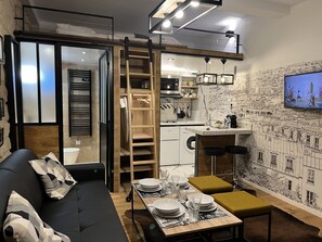 Interior - Loft Jaures (París)