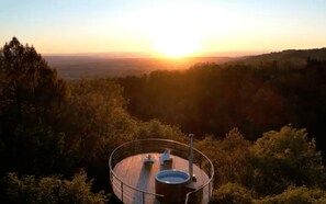 Vue depuis l’hébergement