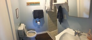 Towels, soap, toilet paper - Lakeside Cottage #305 at Valcour Cottages (Plattsburgh)