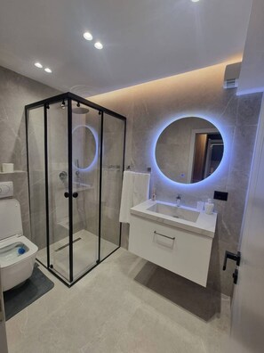 Appartement, 1 slaapkamer, roken | Badkamer