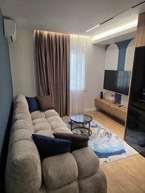 Apartment, 1 Schlafzimmer, Raucher | Wohnzimmer