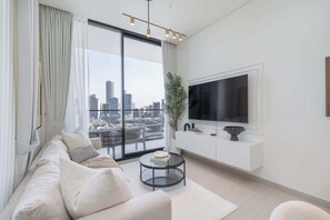 TV - StayShort - Luxurious 2BR Apartment in JVC with Private Pool (JVC)