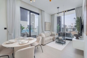 TV - StayShort - Luxurious 2BR Apartment in JVC with Private Pool (JVC)