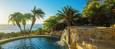 Una piscina climatizada