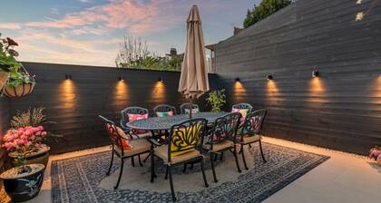 Eco-friendly 4-bed townhouse with parking in prime Norwich location