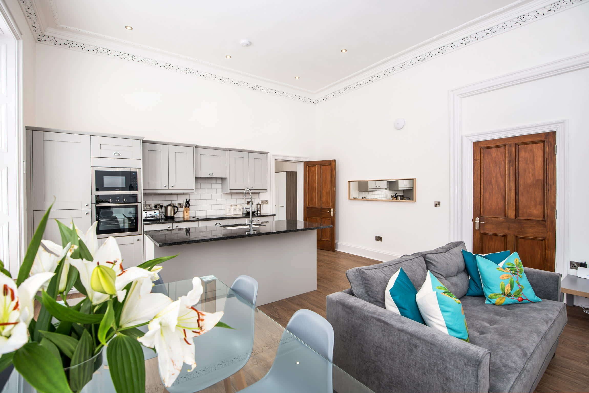 Televisie en een kantoor