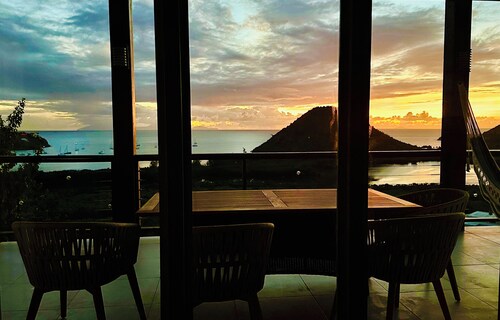 Sunset Sol–Breathtaking Ocean Views near Hermitage Bay and Jolly Harbour Antigua