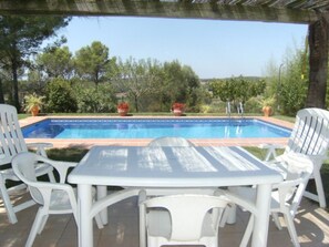 Villa | Pool | Indoor pool, outdoor pool - Villa in Garrigoles With Private Pool (Garrigoles)