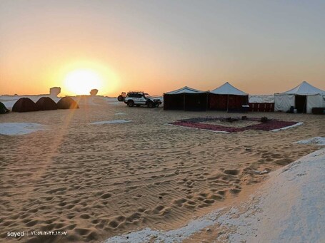 Strand. We organize safari trips to white desert