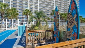 Enceinte de l’hébergement