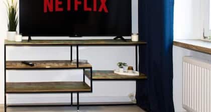 Modernes Apartment Zentral mit Küche & Smart TV